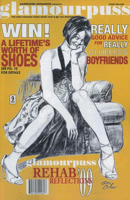 Glamourpuss #9 VF/NM; Aardvark-Vanaheim | Dave Sim - Gene Colan cover - we combi
