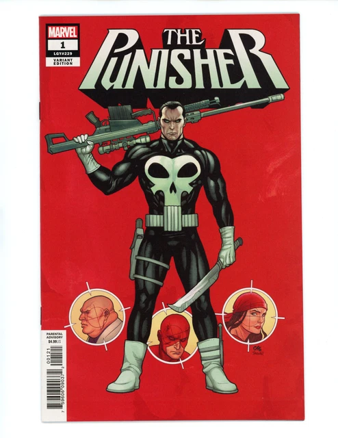 Punisher #1 - Frank Cho 1:50 Incentive Variant - 2018 Marvel