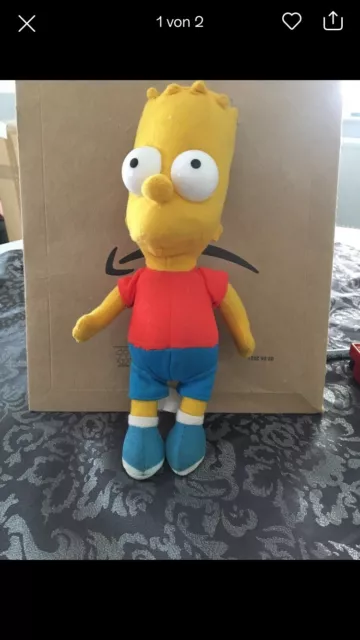 Bart Simpson 26cm Plüsch Figur Stofftier Kuscheltier