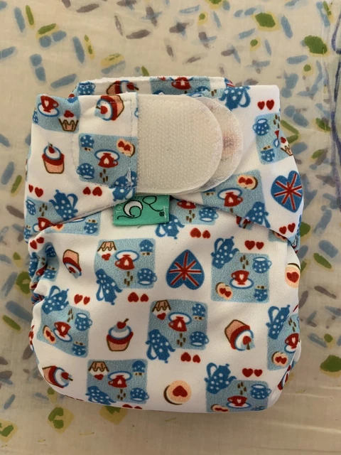 TotsBots Teeny Fit AIO diaper Jubilee VHTF!! Newborn!