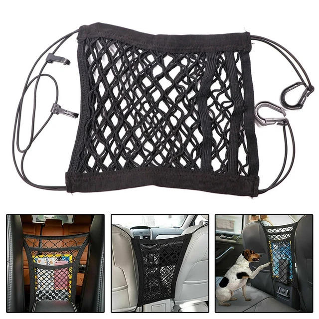 Red de protección de barrera trasera de automóvil asiento perro niño mascota malla automóvil vehículo seguridad Reino Unido