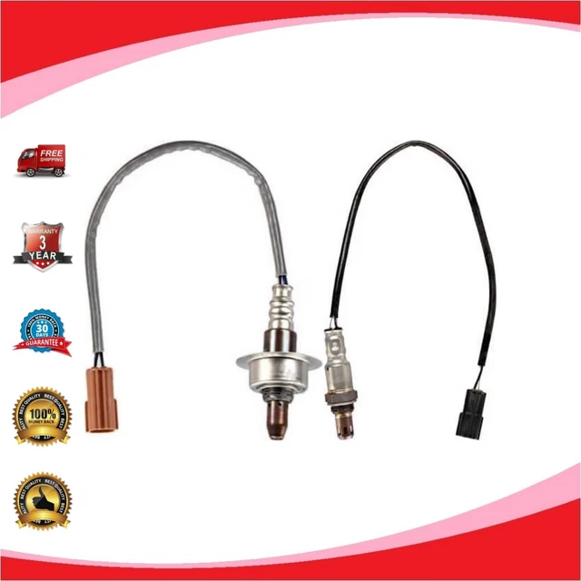 2pcs Oxygen O2 Sensor For Calif 2009-2012 Nissan Sentra 2.0L L4 Upstream+Down