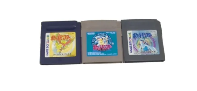 Japanese Pokemon Pocket Monsters GameBoy Color GBC Lot Japan Import US Seller