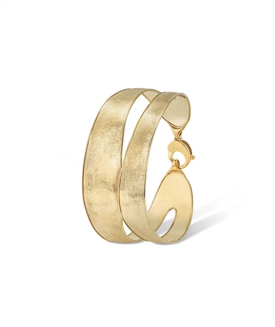 SB118 Y Marco Bicego/Lunaria/Bracelet To Double Band 2 3/8in / Gold SB118 Y Marco Bicego/Lunaria/Bracelet To Double Band 2 3/8in / Gold