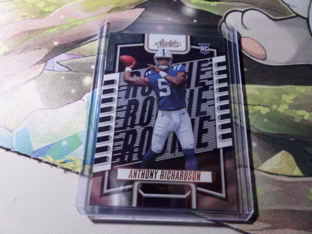 2023 Panini Absolute Football Anthony Richardson Bronze Foil RC #104