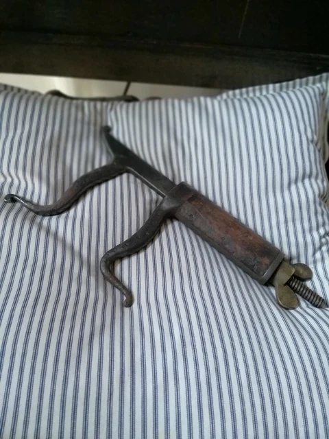 18th Century Wrought Iron Horse Speculum Gag Equine Vet