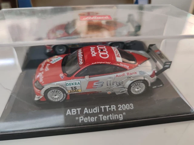 Modèle Réduit 1:43 SCHUCO Audi TT-R 2003 Peter Terting - Miniature Sportive Collection - Neuf