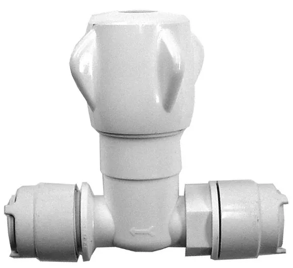 Polyfit 15 mm Absperrhahn. Stoptap Stop Cock Tap. Polyplumb Polypipe FIT2615