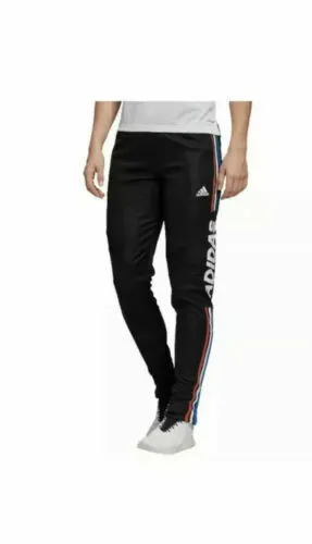 Adidas Tiro 19 Pantalones, Negro/Rojo/Blanco/Azul GE4794 2