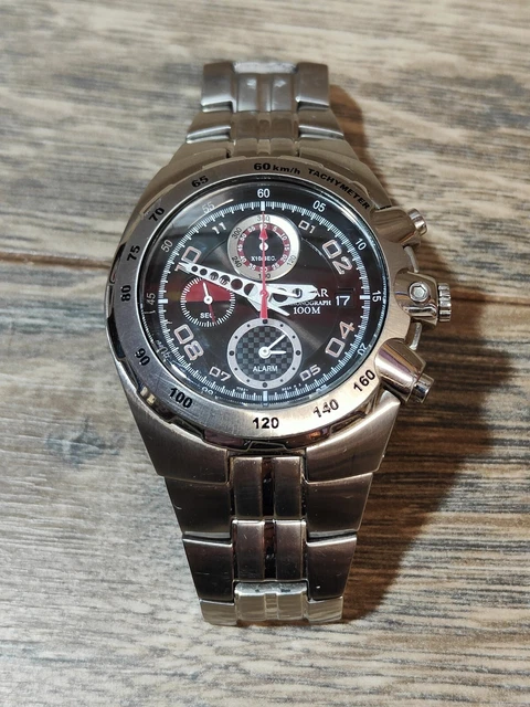 MENS VINTAGE PULSAR Chronograph Watch 7t62 X019 200m with Alarm 68.15 PicClick UK