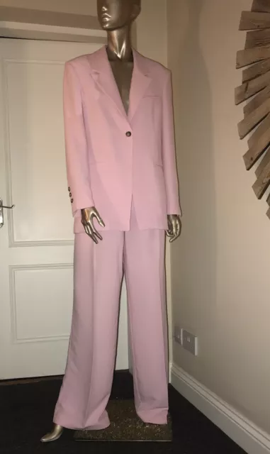 Zara pink trouser sales suit