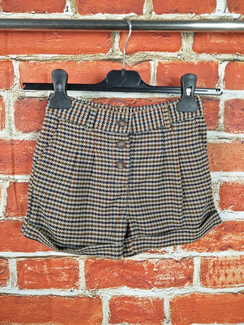 PACCHETTO RAGAZZE ETÀ 4-5 ANNI NEXT ZARA ecc SET PANTALONCINI GONNA TARTAN VELLUTO A COSTE 110CM 3