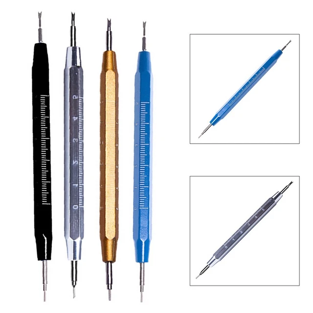 Kit D'outils De Réparation Pour Montres MMOBIEL - Pour Changer Bracelets Et Aiguilles, Noir