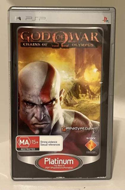 God of War Chains of Olympus - [PSP Game] [ENGLISH Language] [CIB /  Complete in Box]