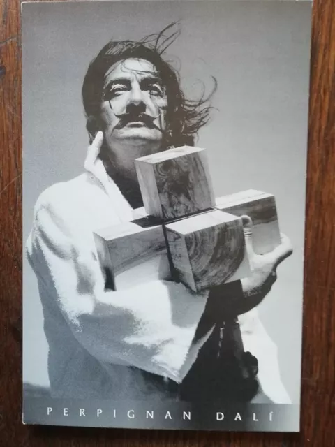 SALVADOR DALI PEINTRE PERPIGNAN carte postale neuve ! FRANCESC CATALA ROCA