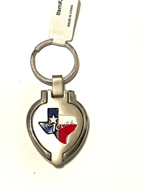 Texas Souvenir Keychain - Various Designs Selection 1 Item Only
