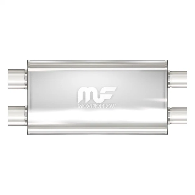 MagnaFlow Muffler Stainless Steel 22X5X11 2.5/2.5X2.5/