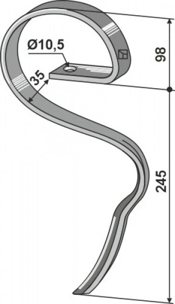 Schnellfluß-Garezinken  2.1017RLL