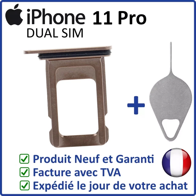 Tiroir Support Carte SIM Pour IPhone 8 - Couleur Or - Fourni Avec Outil D'extraction