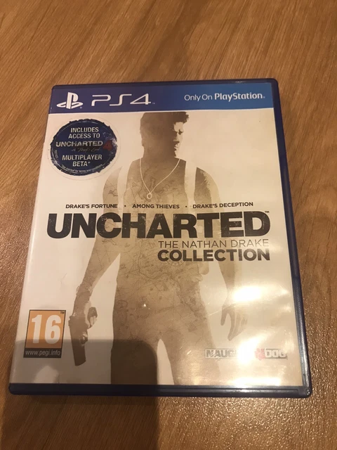 PS4 Uncharted The Nathan Drake Collection boxed game