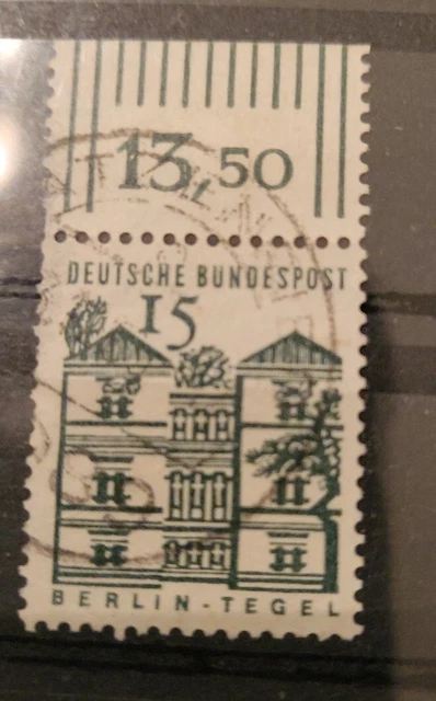 Bund Deutsche Bauwerke klein  455 mit Oberrand gestempelt