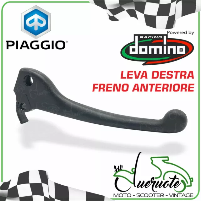 Leva Freno Nera Anteriore Zip 50 Free Velofax Comando Manubrio Plastica Piaggio