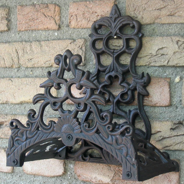 Portagomma Da Giardino In Ghisa - Modello Verticale - Ferro - Foto 9