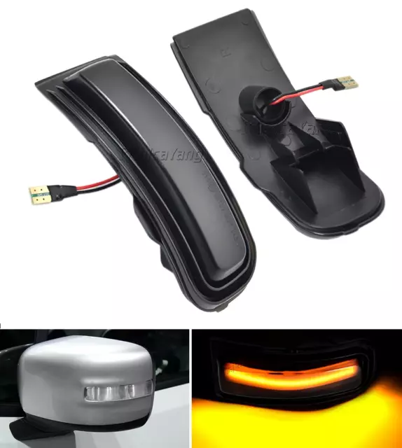 Frecce luci LED Progressive Laterali per Jeep Renegade Nero Dinamiche