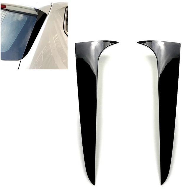 2 Pz Auto Lunotto Posteriore Ala Spoiler Laterale Per A6 C7