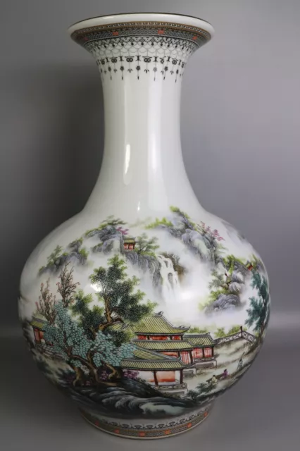 beautiful chinese famille rose porcelain vase