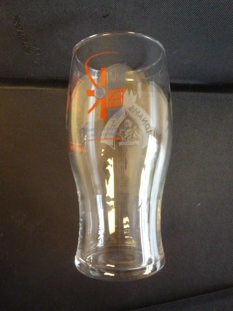 Vintage 2002 Adams Grosses Britisches Bierfestival London Gerades Bintglas
