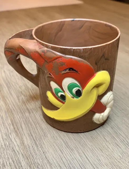 Vintage Woody Woodpecker Cup about 1965 Children’s Cup