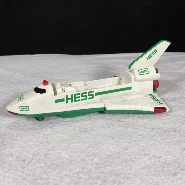 1999 Hess Toy Truck And Space Shuttle Only, As Is, Lights Work, Broken Tail Wing