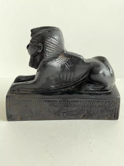 Ägyptische Statue Figur Ägypten Sphinx Gizeh Naturstein Harz Gott Gottheit