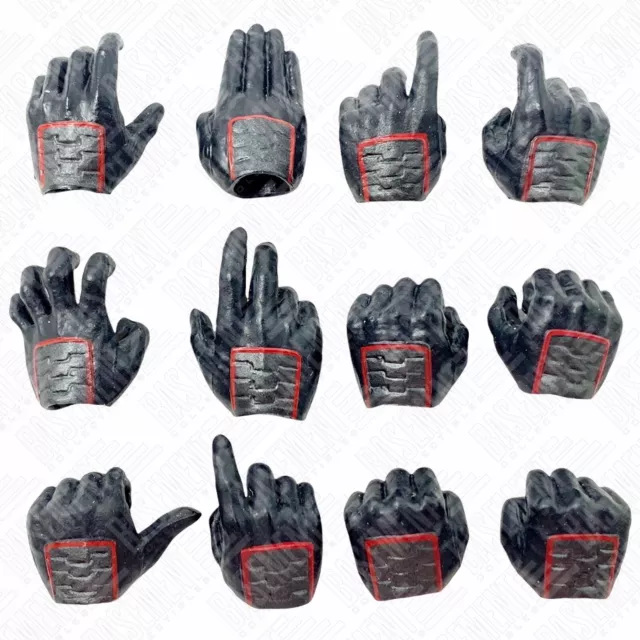 Mezco One:12 Blade - Twelve Interchangeable Hands Set 1:12 Scale Fodder