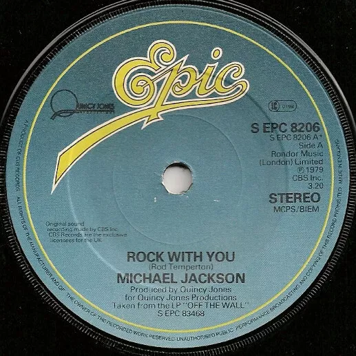 Michael Jackson - Rock With You, 7"(Vinyl)