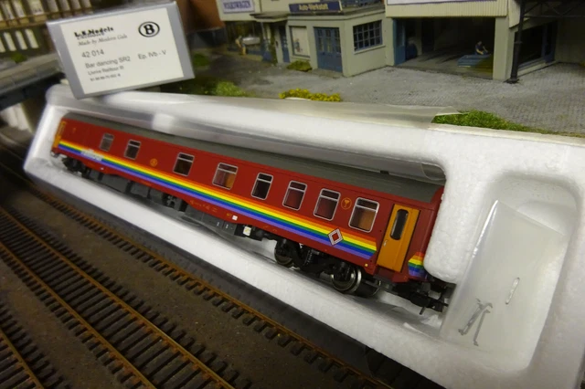 Ls Models 42003 SNCB Fourgon DMS Gris (Neu (gemäss Beschreibung)) in La