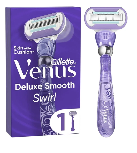 Navaja de afeitar Gillette Venus de lujo de remolino suave entrega gratuita