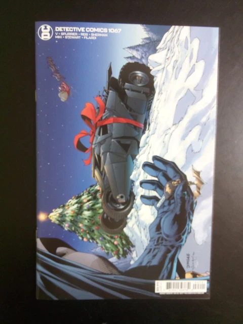 Detective Comics #1067C DC 2023 NM Jim Lee Christmas cover! Mr Freeze Batman