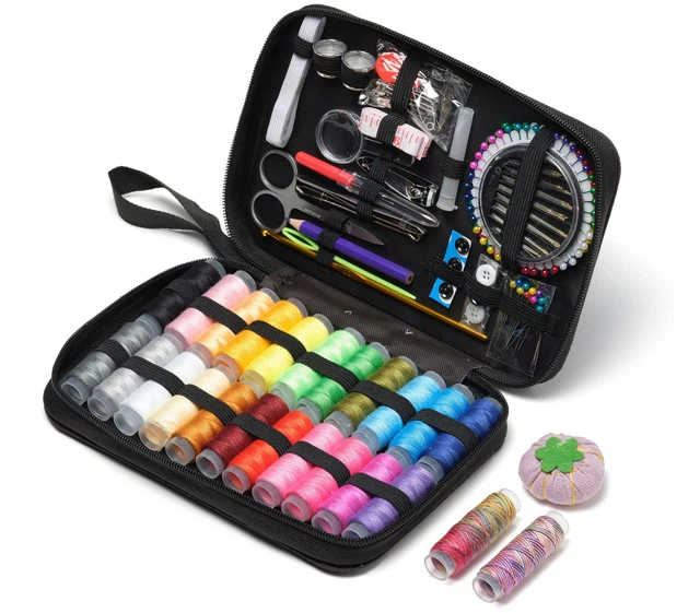 Set 64 Rocchetti Filo Cucito | 100% Poliestere Per Macchina Da Cucire - 50m E 25m - Foto 4