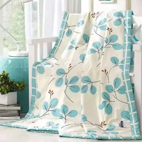 Cotton Quilts Thin Air-conditioning Comforter Soft Breathable Office Nap Blanket
