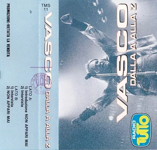 Vasco Rossi ‎– Vasco Dalla A Alla Z (Cassetta Promo)