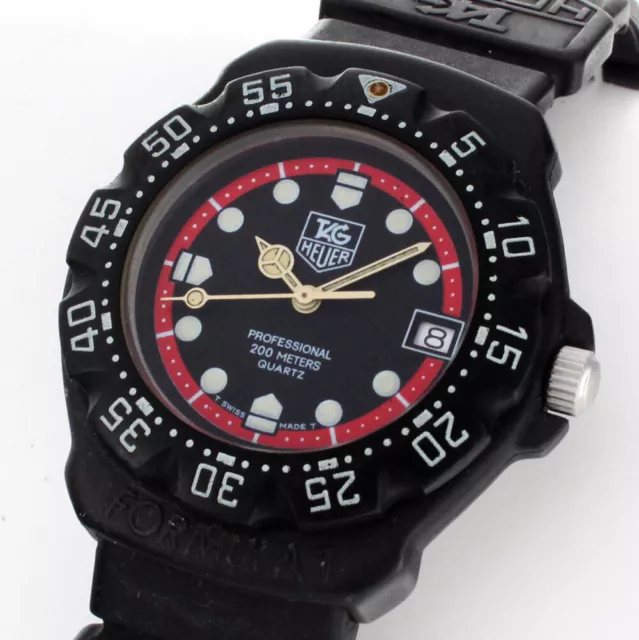 Tag Heuer Formula 1 Professional Racing Wr-200M Herrenuhr 381.513/1 +Service Neu