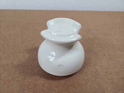 Vintage White U-630 Cable Top Porcelain Insulator ITE In Circle