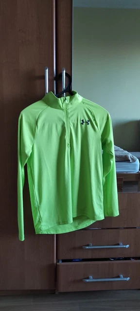 Felpa neon Under Armour ragazzi taglia M 11-12 anni