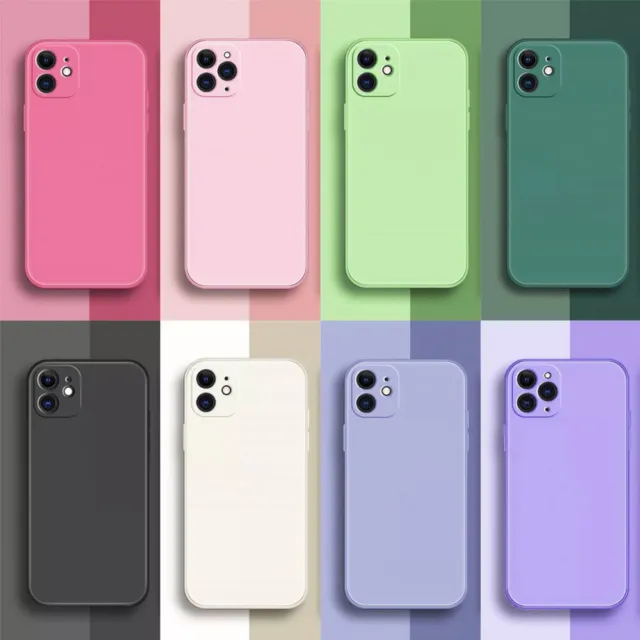 Case For Apple iPhone 11 12 13 14 15 Pro Max Plus Shockproof Silicone Cover