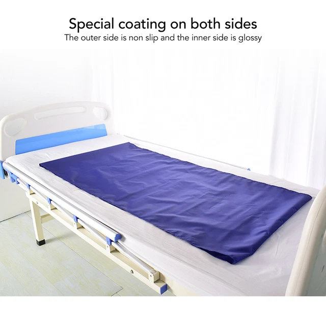 Sábana deslizante de transferencia de ropa de cama para ayudar a pacientes en movimiento y discapacitados F