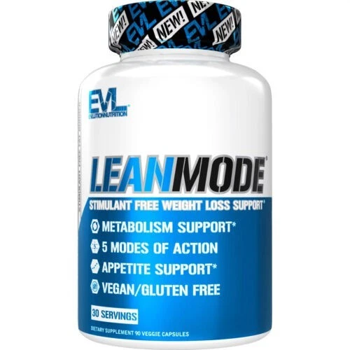 Evlution Nutrition LeanMode quemador de grasa sin estimulante pérdida de peso sin gluten