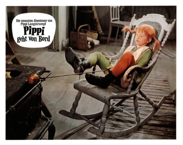 Pippi geht von Bord ORIGINAL Aushangfoto Lindgren / Inger Nilsson / Langstrumpf