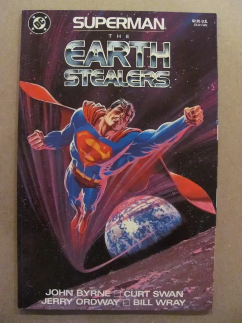 Superman The Earth Stealers DC Comics 1988 One Shot John Byrne